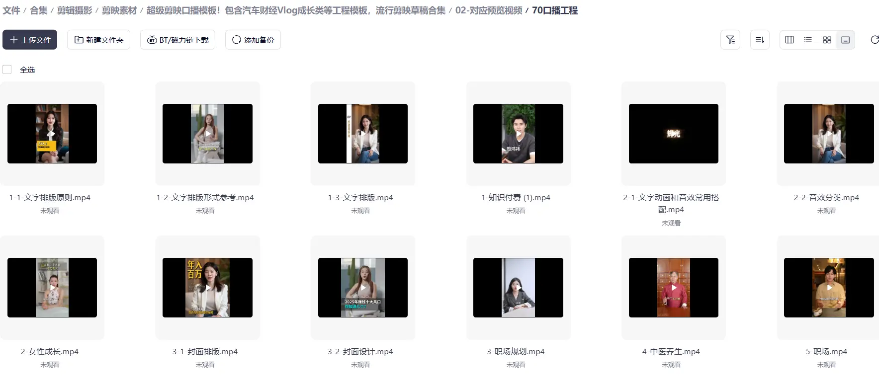 140+套超级剪映口播模板【草稿合集】 第5张