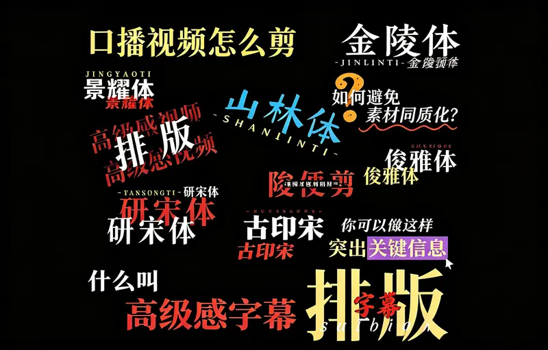 新增200个剪映高级感字幕预设+100个精品封面模板